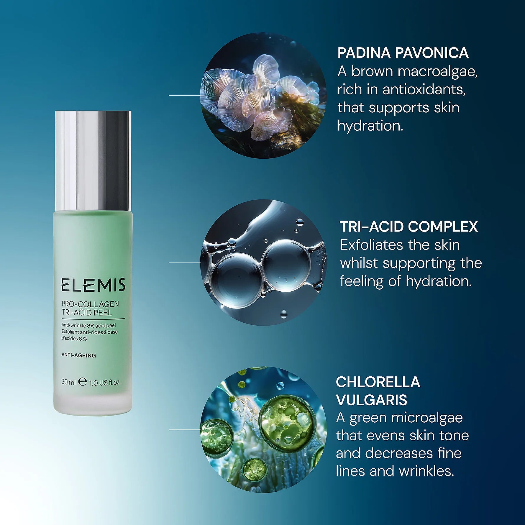 Elemis Pro-Collagen Tri-acid Peel 30 ml