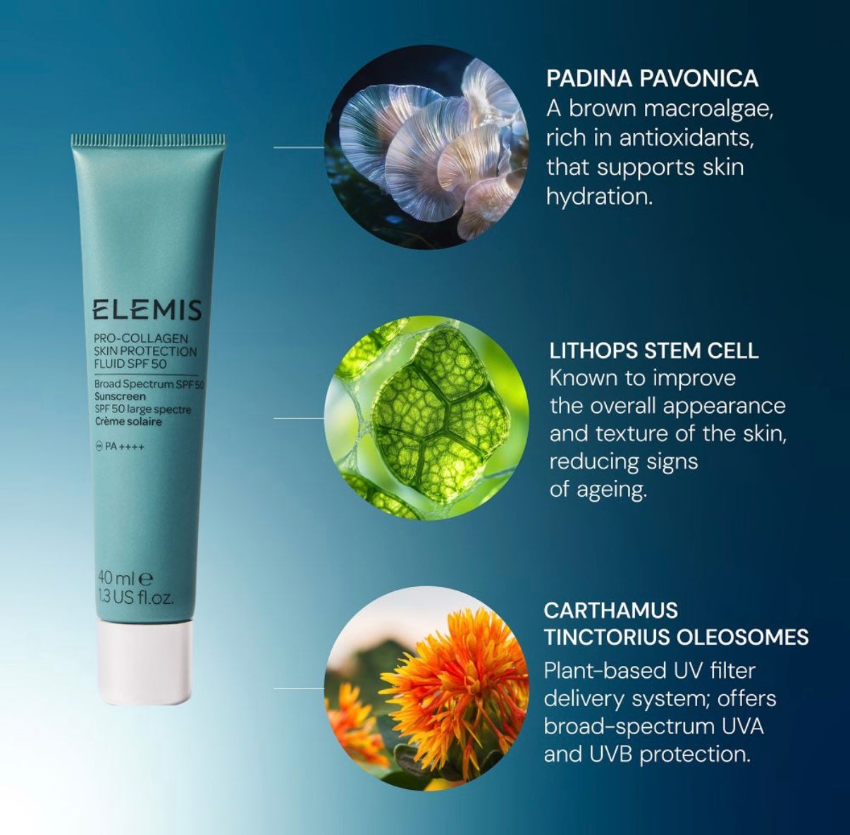 ELEMIS Pro-Collagen Skin Protection Fluid SPF50