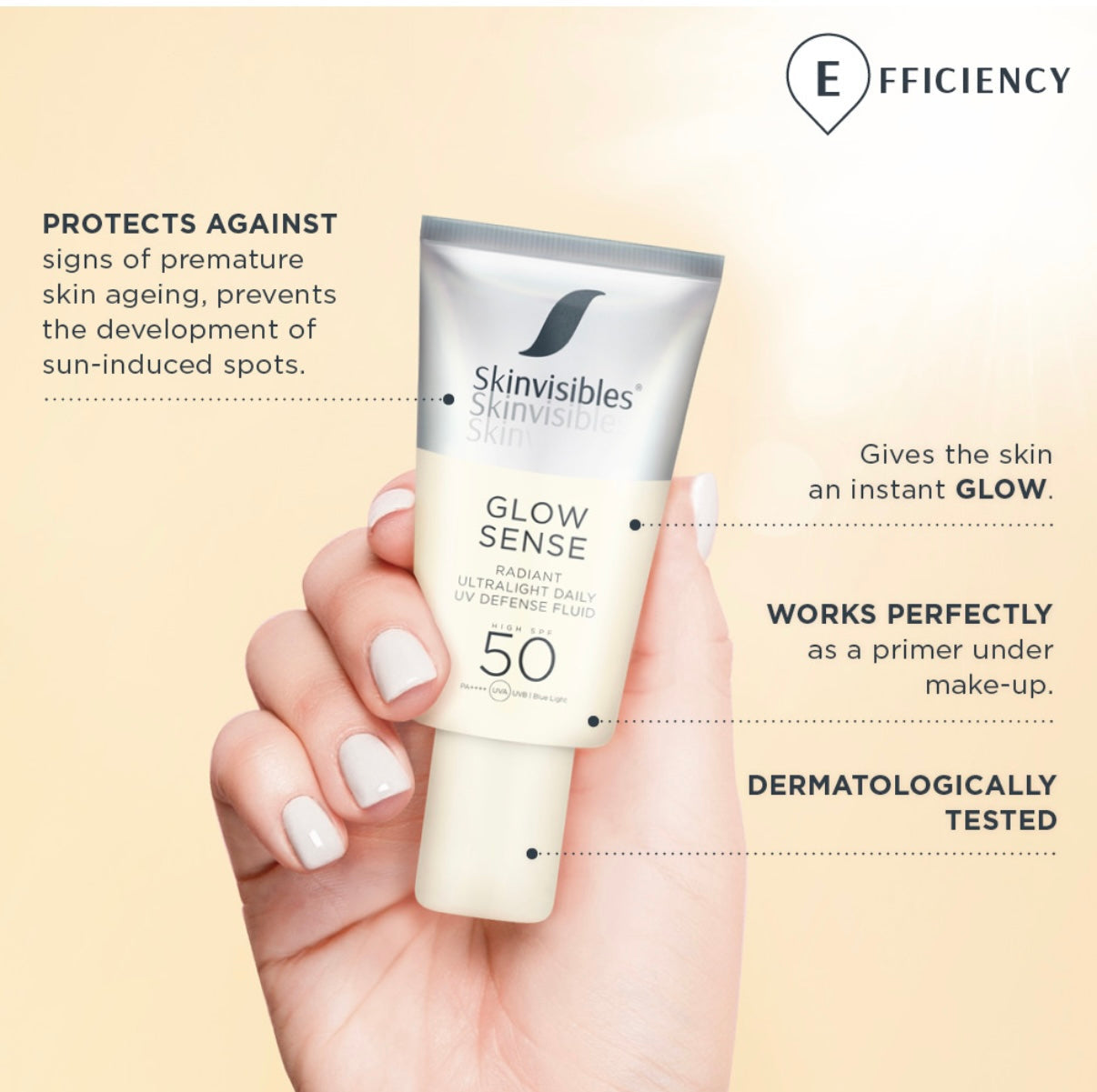 Skinvisibles GLOW SENSE SPF50