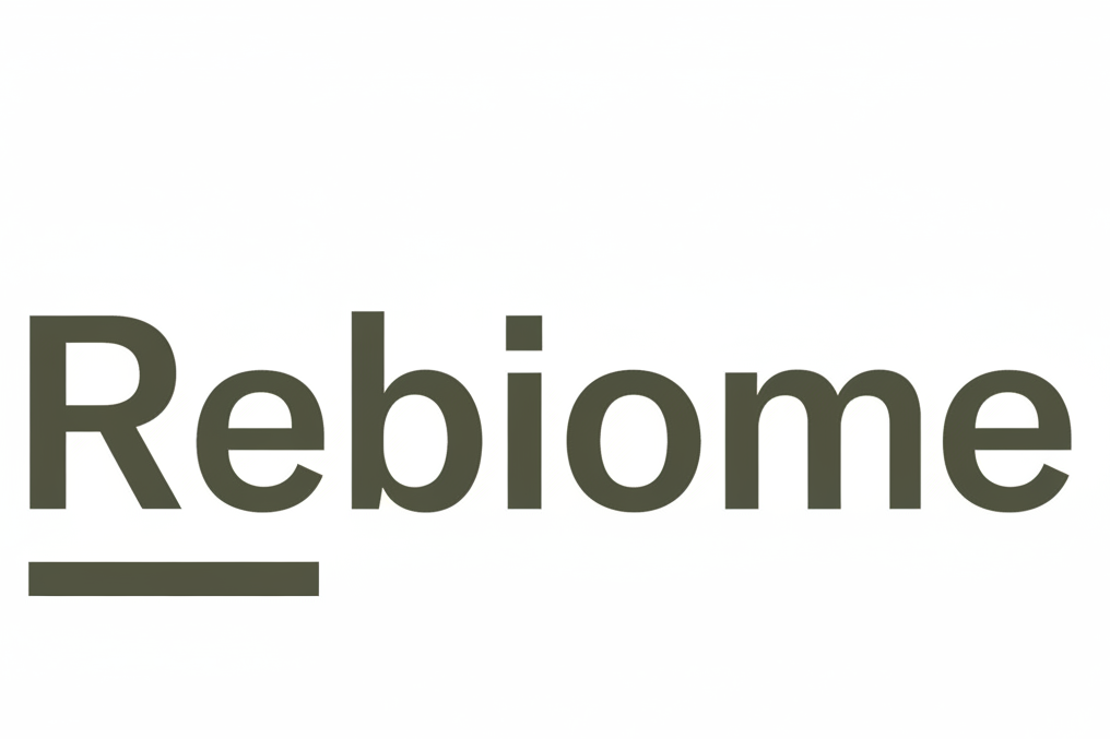 Rebiome logo transparent